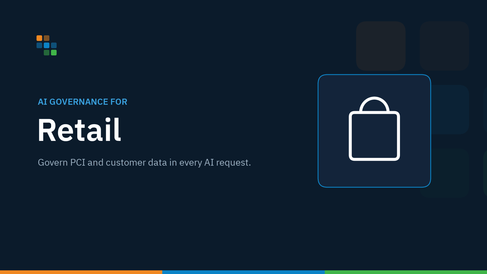 Governed AI control plane for retail routing prompts through classification, policy, and audit.